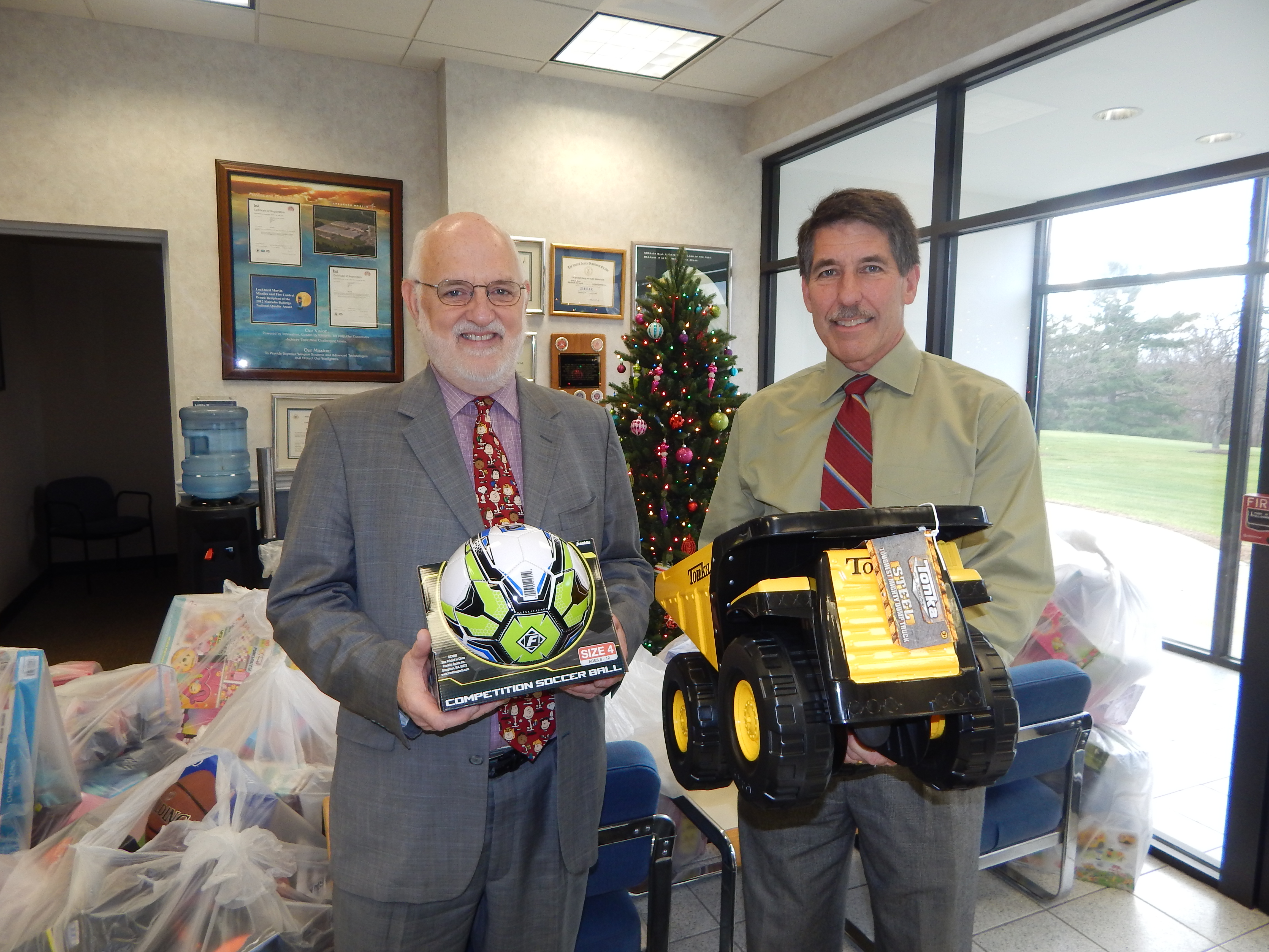 Lockheed Martin Employees Hold Toy Drive For Unc United